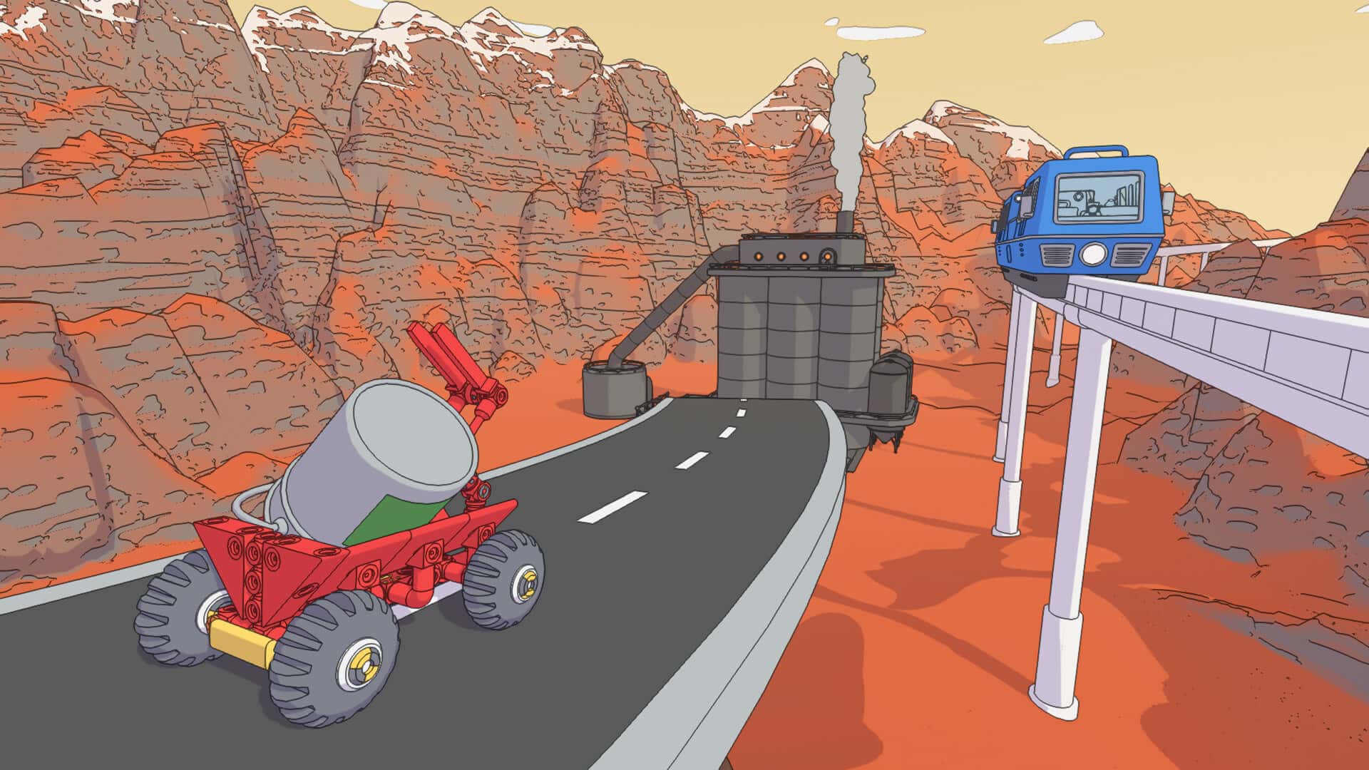 火星第一物流 Mars First Logistics 中文版插画